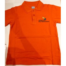 Southern Cross  Orange L/Sleeve Polo